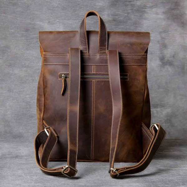 Vintage batoh kožený BROWNY - Image 11