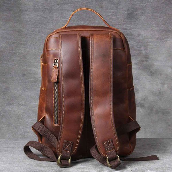 Kožený ruksak štýlový LOKER - Image 13