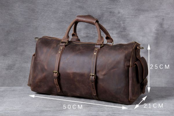 Kožená cestovná taška STRAPY - Image 3