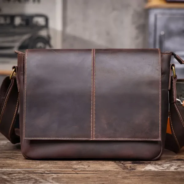 Kožená taška crossbody FROLO - Image 5