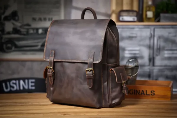 Kožený ruksak SPROCK - Image 3