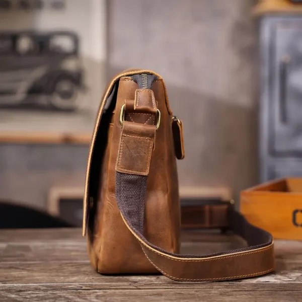 Kožená taška crossbody FROLO - Image 3